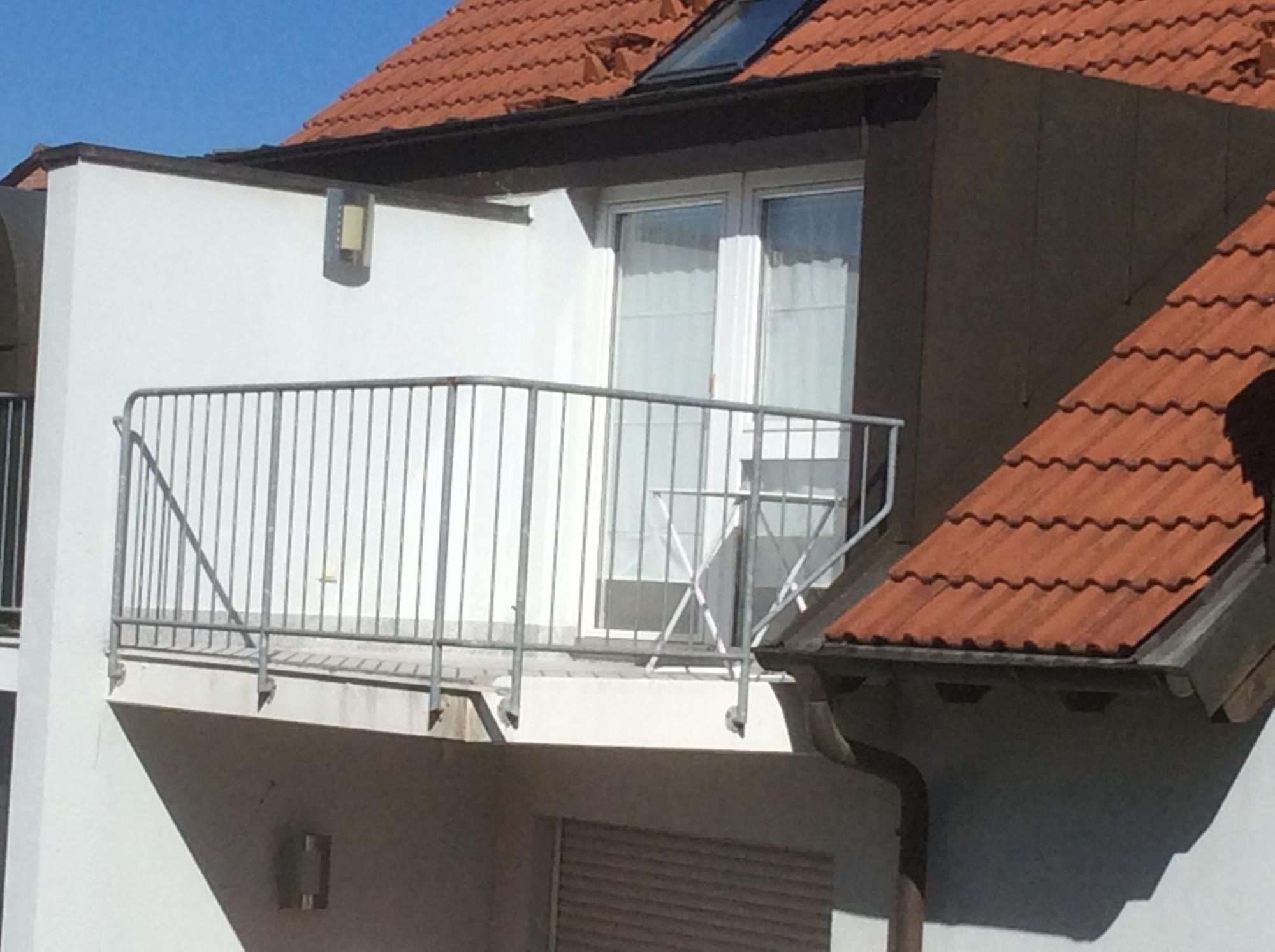 Studio Ochsenfurt Mit Sonnigem Balkon Dış mekan fotoğraf