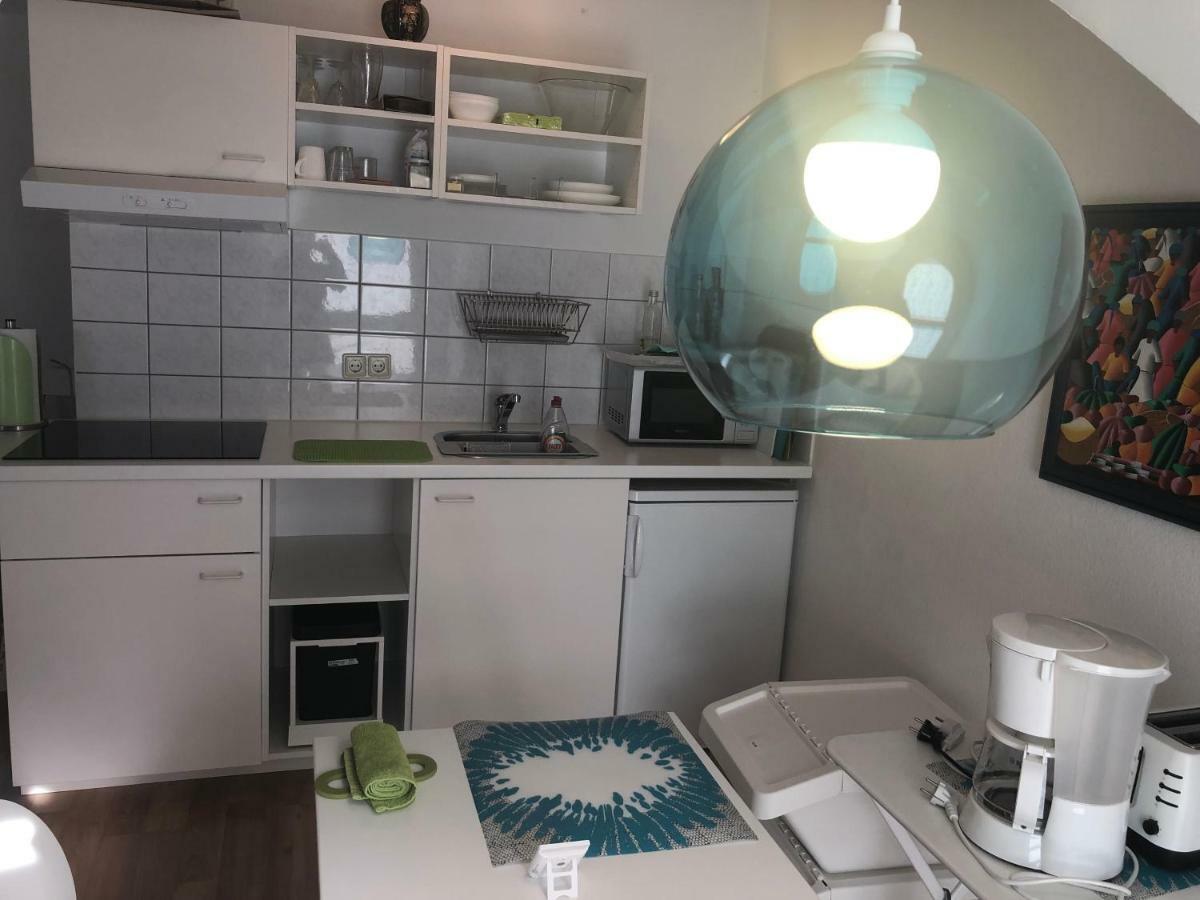 Studio Ochsenfurt Mit Sonnigem Balkon Dış mekan fotoğraf